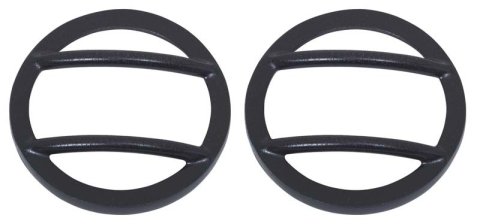 Kentrol 07-18 Jeep Wrangler JK Side Marker Covers Plastic - Textured Black thumbnail 2