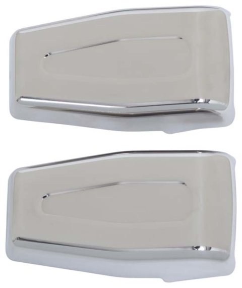 Kentrol 07-18 Jeep Wrangler JK Liftgate Hinge Overlays Pair - Polished Silver thumbnail 1
