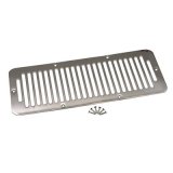 Kentrol 78-86 Jeep CJ Hood Vent - Polished Silver thumbnail 1