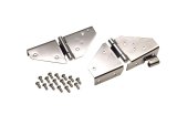 Kentrol 78-86 Jeep CJ Hood Vent - Polished Silver thumbnail 2