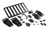 Kentrol 07-18 Jeep Wrangler JK Hood Kit - Powdercoat Black thumbnail 2
