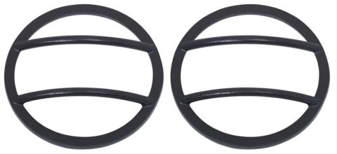 Kentrol 07-18 Jeep Wrangler JK Front Marker Covers Pair - Textured Black thumbnail 3
