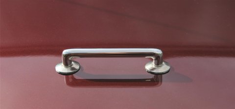 Kentrol 97-18 Jeep Wrangler TJ/JK Footman Loop - Polished Silver thumbnail 3