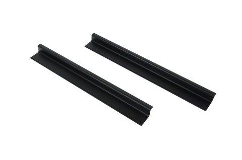 Kentrol 07-18 Jeep Wrangler JK Entry Guards Pair 2 Door - Textured Black thumbnail 1