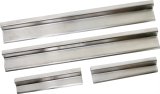 Kentrol 07-18 Jeep Wrangler JK Entry Guards 4 Pieces 4 Door - Polished Silver thumbnail 3
