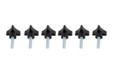 Kentrol 76-06 Jeep CJ/Wrangler YJ/TJ Door Hinge Liners 2 Door - Powdercoat Black thumbnail 4