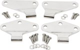 Kentrol 07-18 Jeep Wrangler JK Body Door Hinge Set 4 Pieces 2 Door - Polished Silver thumbnail 1