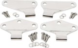 Kentrol 07-18 Jeep Wrangler JK Body Door Hinge Set 4 Pieces 2 Door - Polished Silver thumbnail 2