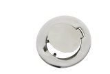 Kentrol 07-18 Jeep Wrangler JK Billet Style Gas Hatch - Polished Silver thumbnail 1