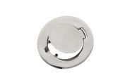 Kentrol 07-18 Jeep Wrangler JK Billet Style Gas Hatch - Polished Silver thumbnail 2