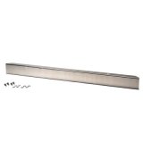 Kentrol 87-95 Jeep Wrangler YJ 54 Inch Front Bumper Without holes- Polished Silver thumbnail 1