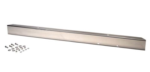 Kentrol 45-86 Jeep CJ 54 Inch Front Bumper Without holes - Polished Silver thumbnail 1