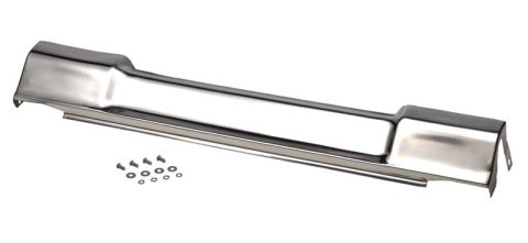 Kentrol 97-04 Jeep Wrangler TJ 410 Stainless Frame Cover - Polished Silver thumbnail 2