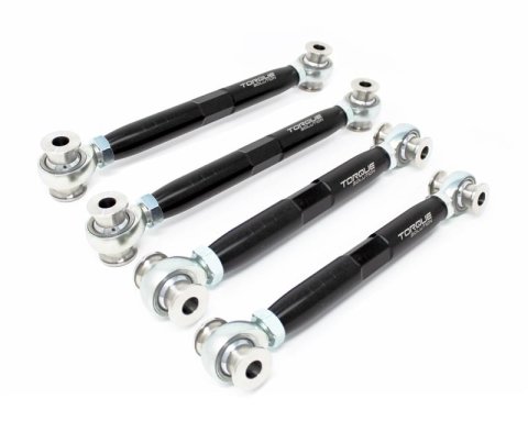Torque Solution Camber Control Arms (Dogbone): Porsche 911 991/Turbo/C2/C4 w/ Toe Steer thumbnail 1