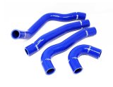Torque Solution 08-15 Mitsubishi Evolution X Silicone Radiator Hose Kit - Blue thumbnail 2