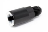 Torque Solution Push-On Quick Disconnect Adapter Fitting: 5/16IN SAE to -8AN Male Flare thumbnail 1