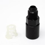 Torque Solution Push-On Quick Disconnect Adapter Fitting: 3/8IN SAE to -8AN Male Flare thumbnail 1