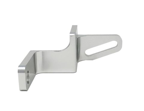 Torque Solution Reversed Intake Manifold Alternator Relocation Bracket Kit (Silver) 02-14 Subaru WRX thumbnail 1
