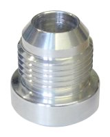 Torque Solution Weld On AN Flare Bung Male -10 AN Aluminum Universal thumbnail 1
