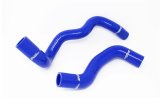 Torque Solution 2016+ Ford Focus RS Silicone Radiator Hose Kit - Blue thumbnail 1