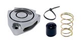 Torque Solution Blow Off BOV Sound Plate (Silver) 11+ Hyundai Veloster Turbo thumbnail 1