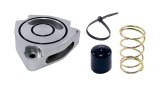 Torque Solution Blow Off BOV Sound Plate (Silver) 11+ Hyundai Veloster Turbo thumbnail 2