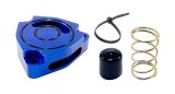 Torque Solution Blow Off BOV Sound Plate (Blue) 14+ Kia Forte Koup Turbo thumbnail 1