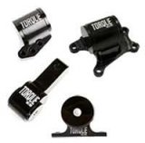 Torque Solution Billet Aluminum 4 Piece Engine Mount Kit: Mitsubishi Evolution VII-IX 2001-2006 thumbnail 1