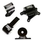 Torque Solution Billet Aluminum 4 Piece Engine Mount Kit: Mitsubishi Evolution VII-IX 2001-2006 thumbnail 2