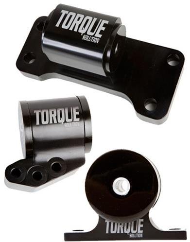 Torque Solution Billet Aluminum 3 piece Engine Mount Kit: Mitsubishi Evolution VII-IX 2001-2006 thumbnail 3