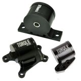Torque Solution Billet Aluminum 3 piece Engine Mount Kit: Mitsubishi Evolution VII-IX 2001-2006 thumbnail 1