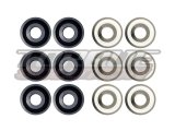Torque Solution Solid Rear Subframe Bushings: Porsche 911 996/997 ALL thumbnail 1