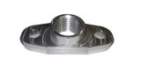 Torque Solution Billet Oil Drain Flange: Universal T3/T4 & PTE Turbos thumbnail 2