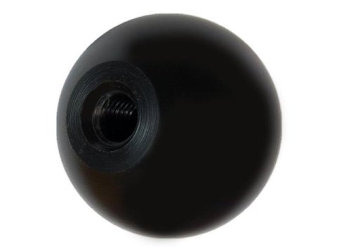 Torque Solution Delrin 50mm Round Shift Knob: Universal 10x1.25 thumbnail 1