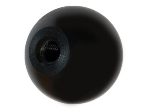 Torque Solution Delrin 50mm Round Shift Knob: Universal 10x1.25 thumbnail 2