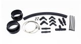 Torque Solution Turbo Inlet Hose Black (Non-Recirc): 02-07 Subaru WRX / 04-20 STI / 05-09 Legacy GT thumbnail 1