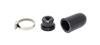 Torque Solution 2016+ Ford Focus RS Sound Suppression Chamber - Black thumbnail 2