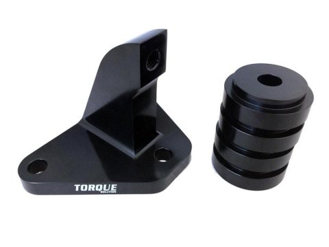 Torque Solution Mustache Bar Eliminator w/ Solid Bushings: 01-06 Mitsubishi Evolution 7/8/9 thumbnail 1