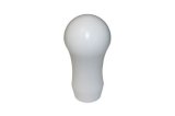 Torque Solution Delrin Tear Drop Tall Shift Knob (White): Universal 10x1.25 thumbnail 1