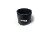 Torque Solution Straight Silicone Coupler: 2.25in Black Universal thumbnail 2