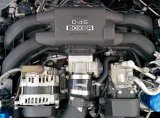 Torque Solution Throttle Body Spacer 2013+ Subaru BRZ/Scion FR-S - Silver thumbnail 1