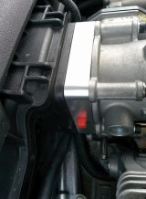 Torque Solution Throttle Body Spacer 2013+ Subaru BRZ/Scion FR-S - Silver thumbnail 4