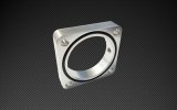 Torque Solution Throttle Body Spacer 2013+ Subaru BRZ/Scion FR-S - Silver thumbnail 6