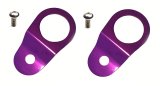 Torque Solution Radiator Mount Combo with Inserts (Purple) : Mitsubishi Evolution 7/8/9 thumbnail 2