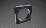 Torque Solution Throttle Body Spacer 2013+ Subaru BRZ/Scion FR-S - Black thumbnail 1