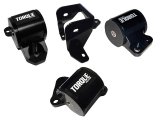 Torque Solution Billet Aluminum Mount Kit (2 Bolt): 96-00 Honda Civic EK B/D-Series thumbnail 1