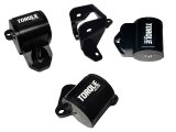 Torque Solution Billet Aluminum Mount Kit (3 Bolt): 96-00 Honda Civic EK B/D-Series thumbnail 2