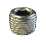 Torque Solution Stainless Steel 1/8 in NPT Plug: Universal Single Plug thumbnail 1
