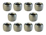 Torque Solution Stainless Steel 1/8 in NPT Plug: Universal 10 Pack thumbnail 1
