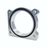 Torque Solution Throttle Body Spacer (Silver) Ford F-150 3.5L Ecoboost / 3.7L V6 thumbnail 2